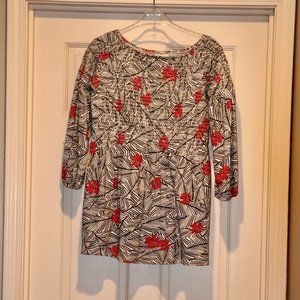 J. Jill Tropic Tee Tunic